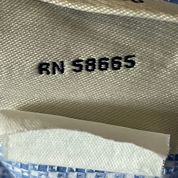 Faconnable blue and white button down - Picture 6 of 6